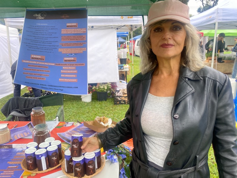 Elizabeth making Chikori Choc — The Journey