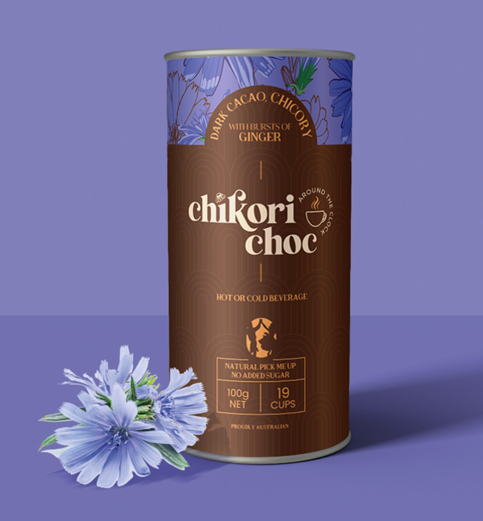 Chikori Choc Around the Clock — Dark Cacao, Chicory with Bursts of Ginger